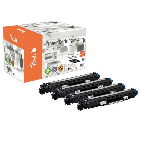 Toner Peach Brother TN-247, Multi-Pack, 3000/3x2300 strán - CMYK 

