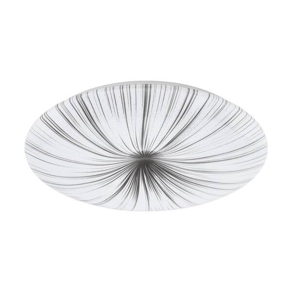 LED stropné svietidlo Eglo Nieves, 51 cm biele

