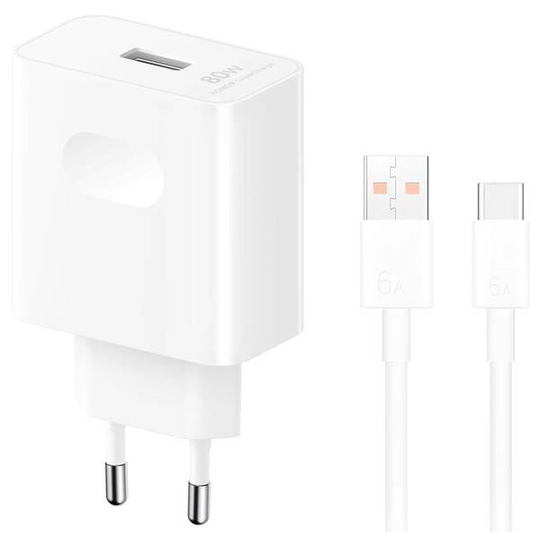 Nabíjačka do siete HONOR SuperCharge Switching (max 80W) biela

