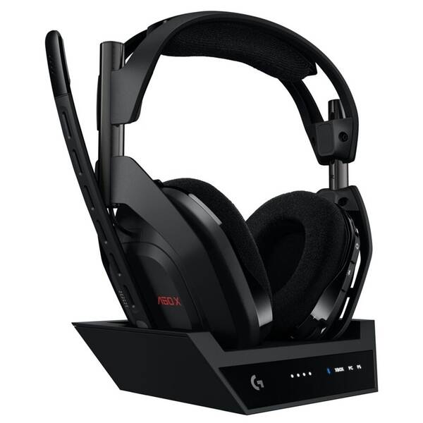 Headset Logitech G Astro A50 X Lightspeed Wireless + Base Station čierny

