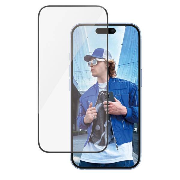 Tvrdené sklo PanzerGlass na Apple Iphone 16/15 s inštalačným rámčekom 

