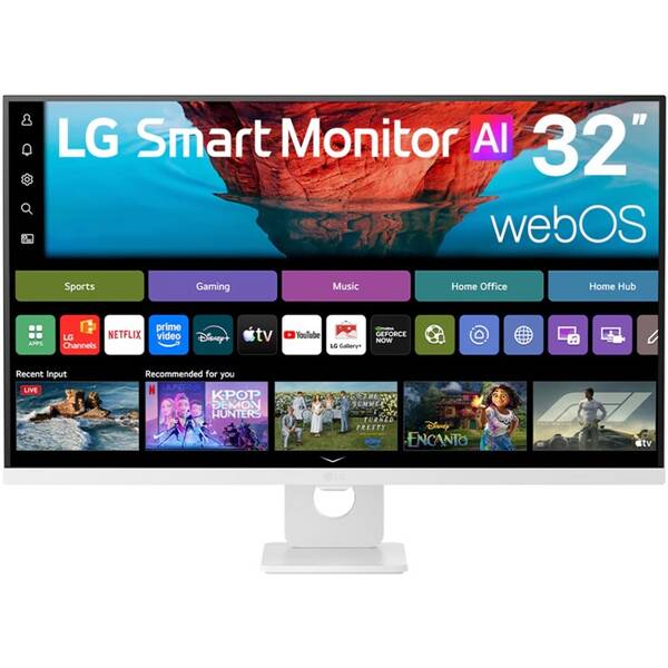 Monitor LG 32U721SB-W biely

