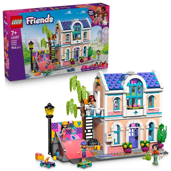 Stavebnica LEGO® Friends 42687 Liann a jej rodinný dom 

