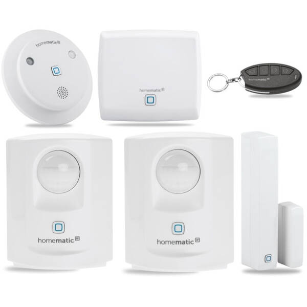 Kompletný set Homematic IP zabezpečovací systém 

