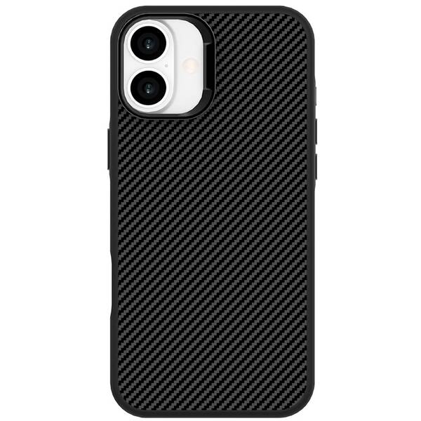 Kryt na mobil WG Platinum Carbon Magnet na Apple iPhone 16 čierny

