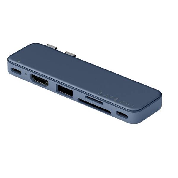 USB Hub Satechi USB-C Snap Hub (1x HDMI, 1x USB-C, 1x USB-A 3.0, 1x USB-C PD, 1x microSD/SD) 

