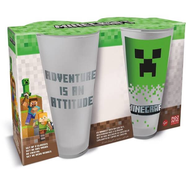 Sada hrnčekov Epee Minecraft, 480 ml 

