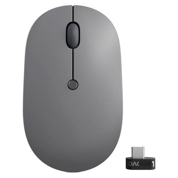 Myš Lenovo Go Wireless Mouse sivá

