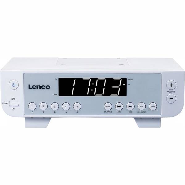 Rádioprijímač Lenco KCR-11 biely

