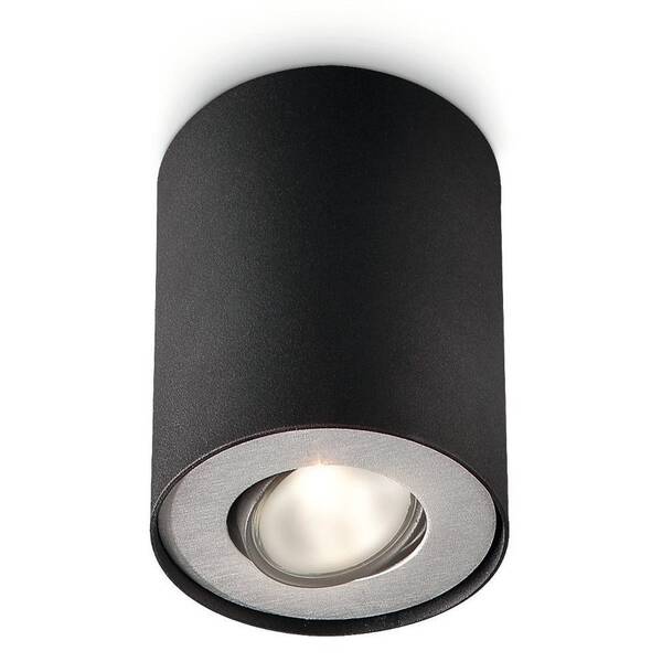 Bodové svietidlo Philips Pillar Single, GU10 čierne

