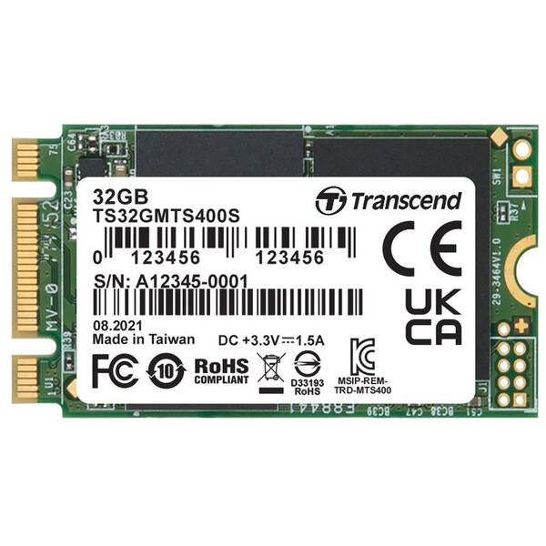 SSD Transcend MTS400S 32GB M.2 2242 

