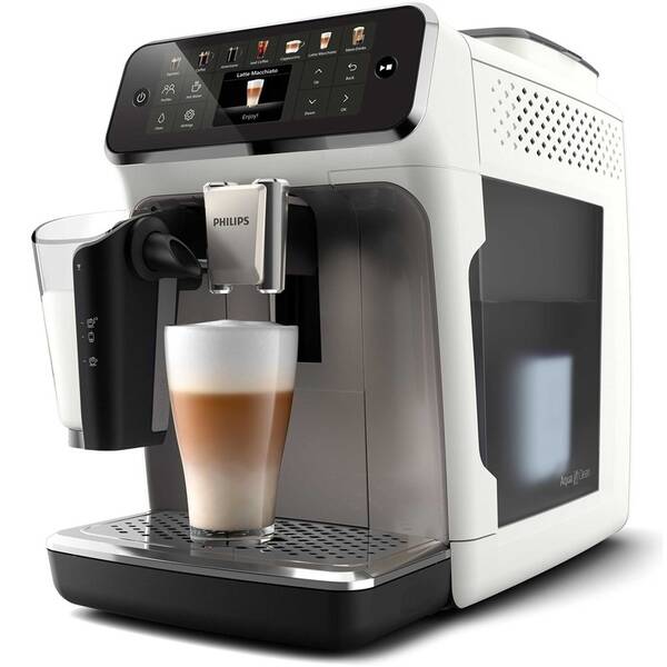 Automatický kávovar Philips EP4443/70 strieborné/biele

