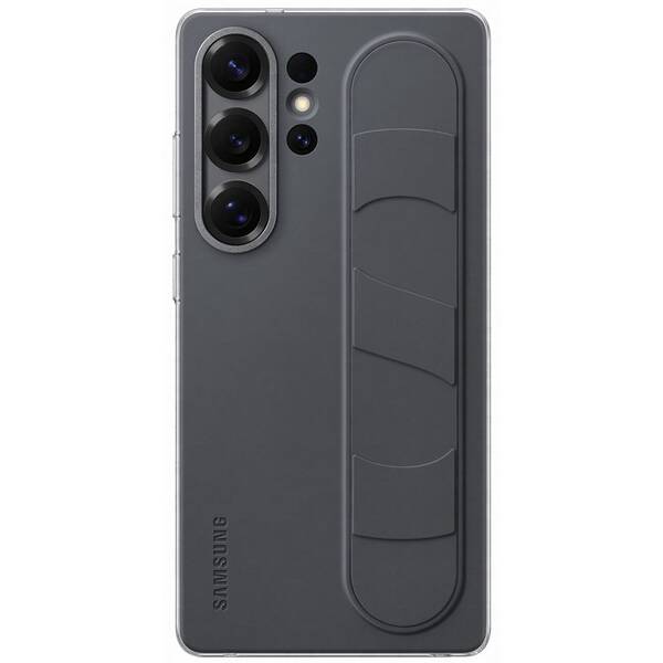 Kryt na mobil Samsung Standing Grip s poutkem na Galaxy S25 Ultra čierny

