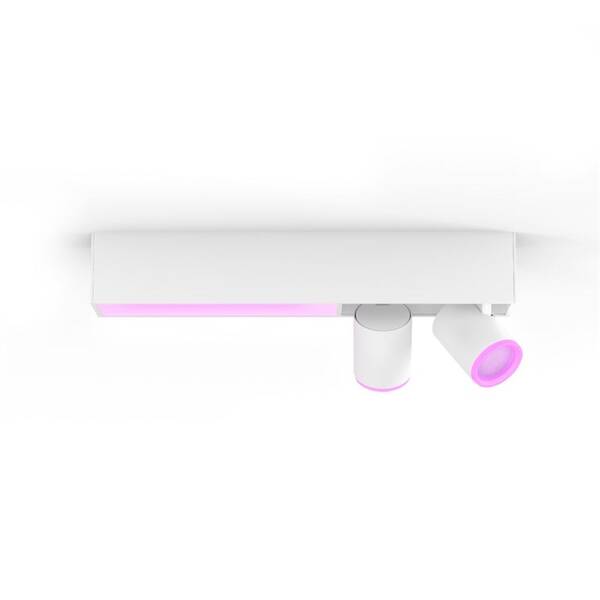 Bodové svietidlo Philips Centris White and Color Ambiance 2 Spot biele

