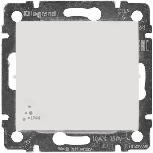 Vypínač Legrand Valena striedavý IP44 č.6 biely

