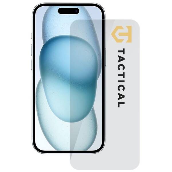 Tvrdené sklo Tactical 2.5D na Apple iPhone 15/16 

