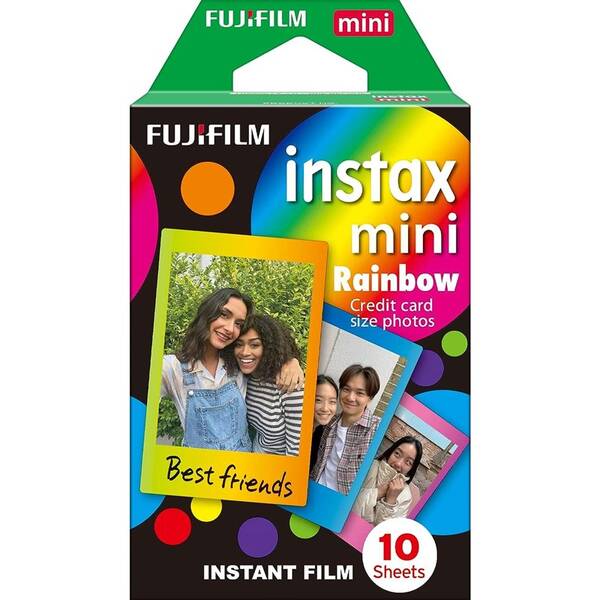 Instantný film Fujifilm Instax Mini Rainbow 10 ks 

