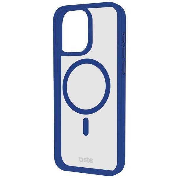 Kryt na mobil SBS Mag Frame s MagSafe na Apple iPhone 16 Pro modrý

