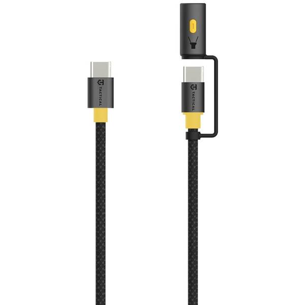 Kábel Tactical Stinger Cable USB-C/USB-C 1,5m čierny

