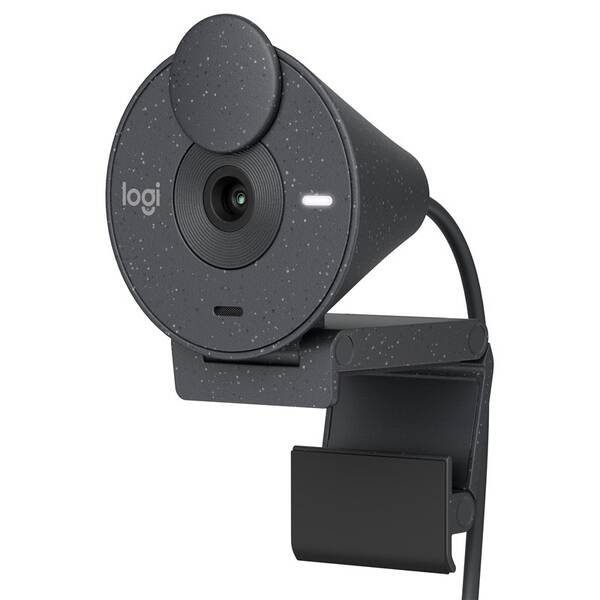 Webkamera Logitech BRIO 300 sivá

