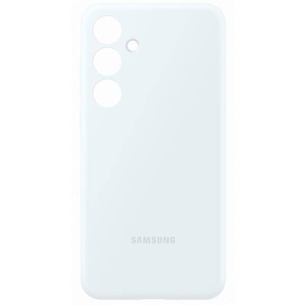 Kryt na mobil Samsung Silicone na Galaxy S24+ biely

