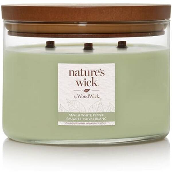 Vonná sviečka Nature'S Wick SAGE&WHITEP 433,2G 

