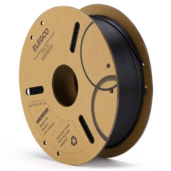 Tlačová struna (filament) Elegoo PLA 1.75, 1kg čierny

