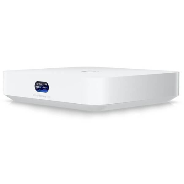 Prístupový bod (AP) Ubiquiti UniFi Cloud Gateway Ultra (UCG-Ultra) biely

