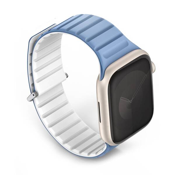 Remienok Uniq Revix Evo Reversible Magnetic na Apple Watch 38/40/41mm biely/modrý


