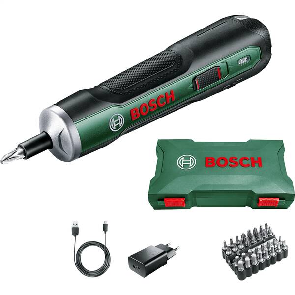 Aku skrutkovač Bosch Pushdrive (s batériou) 

