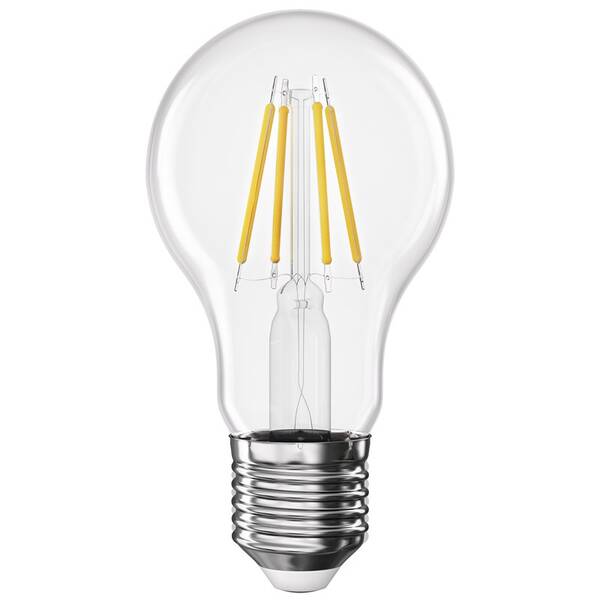 LED žiarovka EMOS Filament A60, 3,4 W, E27, neutrálna biela 

