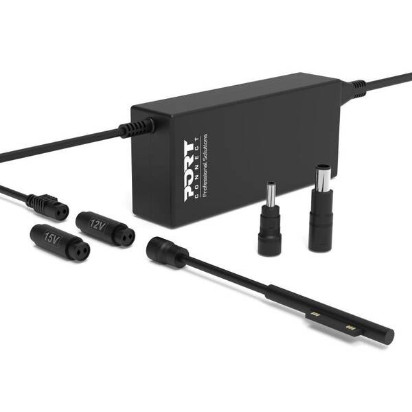 Sieťový adaptér PORT CONNECT Microsoft SURFACE 60W čierny

