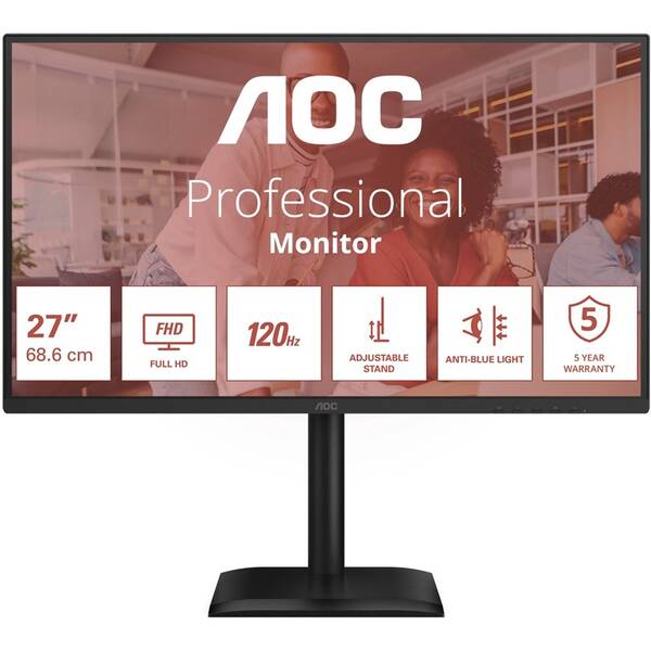 Monitor AOC 27E4CV čierny

