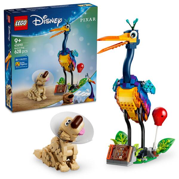 Stavebnica LEGO® │ Disney a Pixar 43290 Kevin a Dug 

