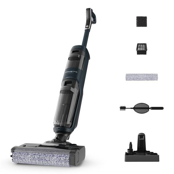Čistič tvrdých podláh Rowenta X-Clean 2 GZ2251E0 2v1 modrá

