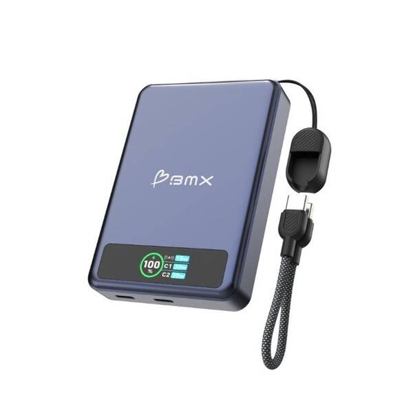 Powerbank BMX SolidSafe™ 10K Solid-State magnetická modrá

