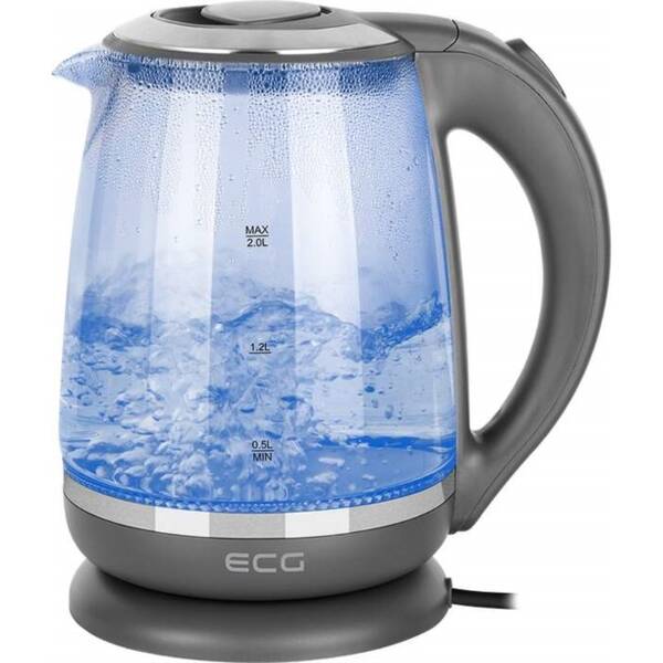 Rýchlovarná kanvica ECG RK 2020 GR GLS 

