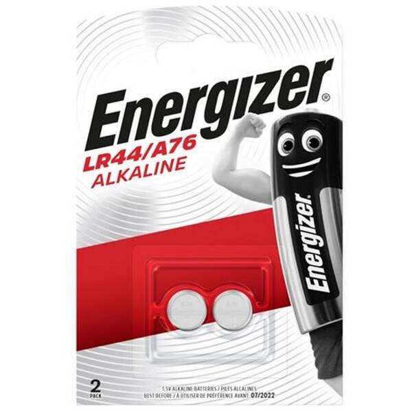 Batéria alkalická Energizer LR44 (2 ks) 

