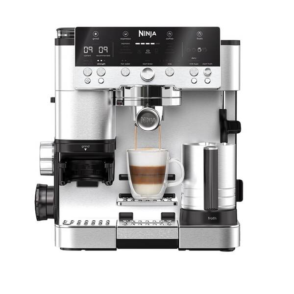 Pákový kávovar Ninja ES601EU Luxe™ Café Premier Series 3 v 1 čierny/nerez

