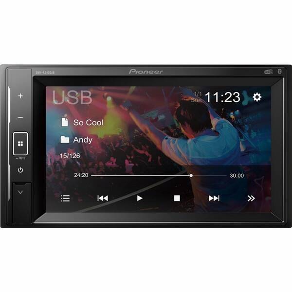Autorádio Pioneer DMH-A240DAB čierne

