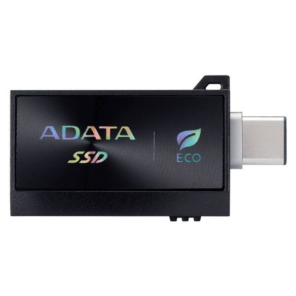 SSD externý ADATA SC730 1TB, USB-C/A, USB 3.2 Gen2 čierny

