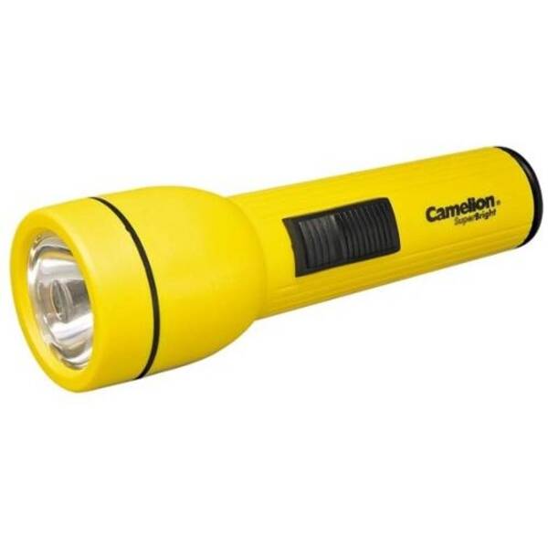 Lampáš Camelion LED FL-1L2DR20P žltá

