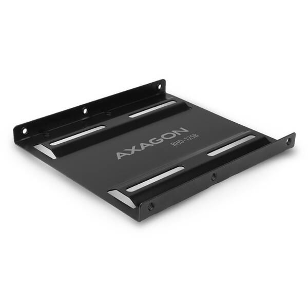 Rámček Axagon kovový, pre 1x 2.5" HDD/SSD do 3.5" pozície čierna

