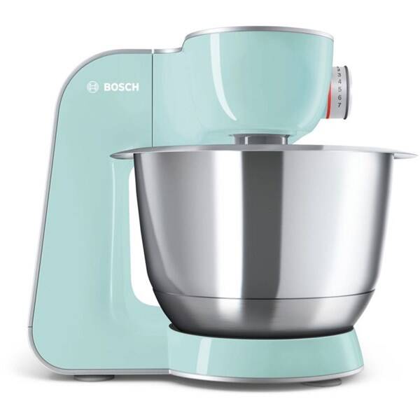 Kuchynský robot Bosch MUM58020 strieborný/tyrkysový

