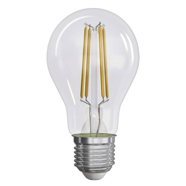 LED žiarovka EMOS Filament, 8,5 W, E27, teplá biela 

