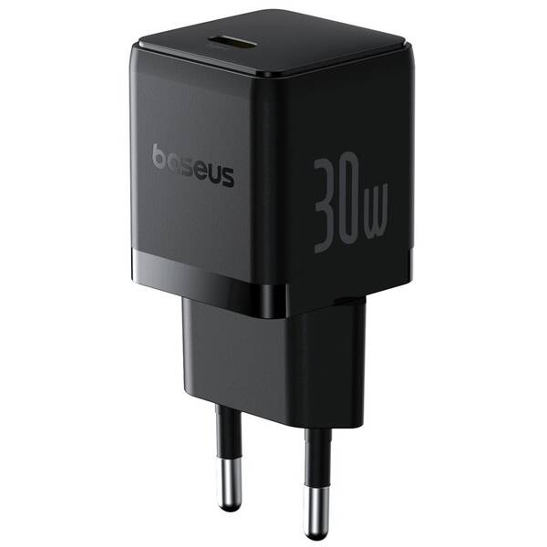 Nabíjačka do siete Baseus Palm 30W USB-C PD QC 3.0 čierna

