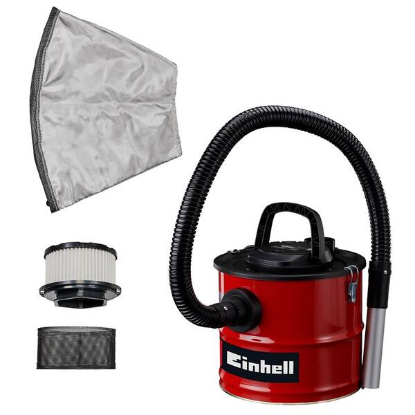 Vysávač na popol Einhell TC-AV 1830 D nerez/hliník


