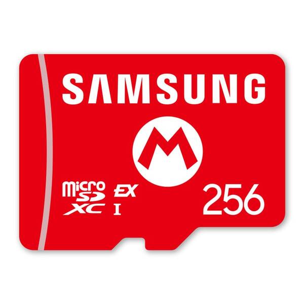 Pamäťová karta Samsung NS2 microSD Express card 256 GB červená

