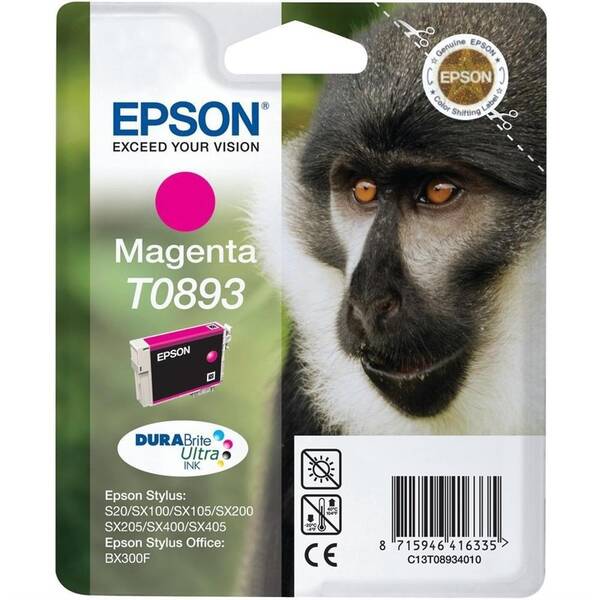 Cartridge Epson T0893, 3,5 ml 


