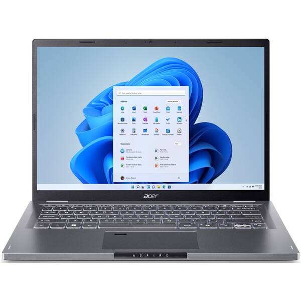 Notebook Acer Aspire 14 (A14-51M-33LA) sivý

